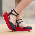 Sandalias de Plataforma Estilo Jean — Modelo Diana