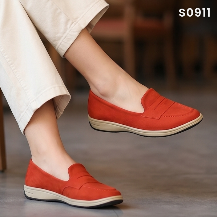 Mocasines de Cuerina con Suela Náutica — Modelo Lisboa