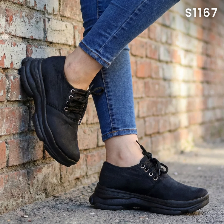 Zapatos Oxford con Suela Chunky — Modelo Sofia Elena