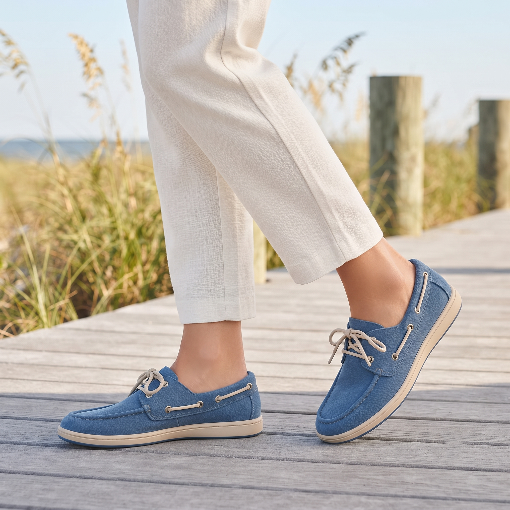 Nauticos de Cordones con Suela Sperry — Modelo Norma