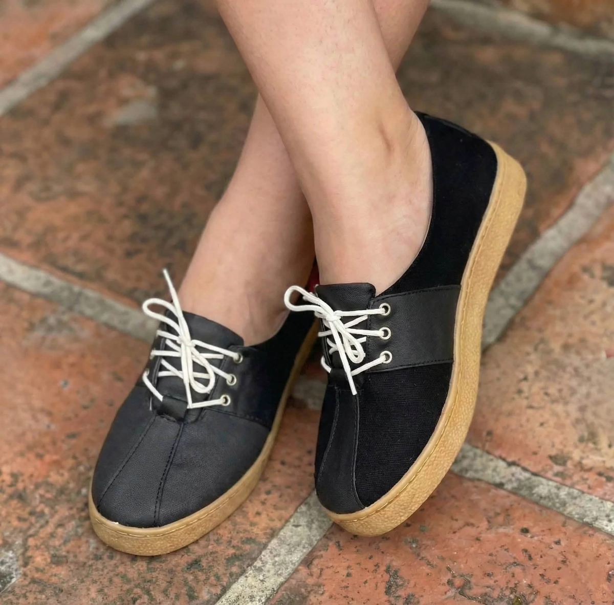 Zapatos Oxford con Cordones — Modelo Mariela