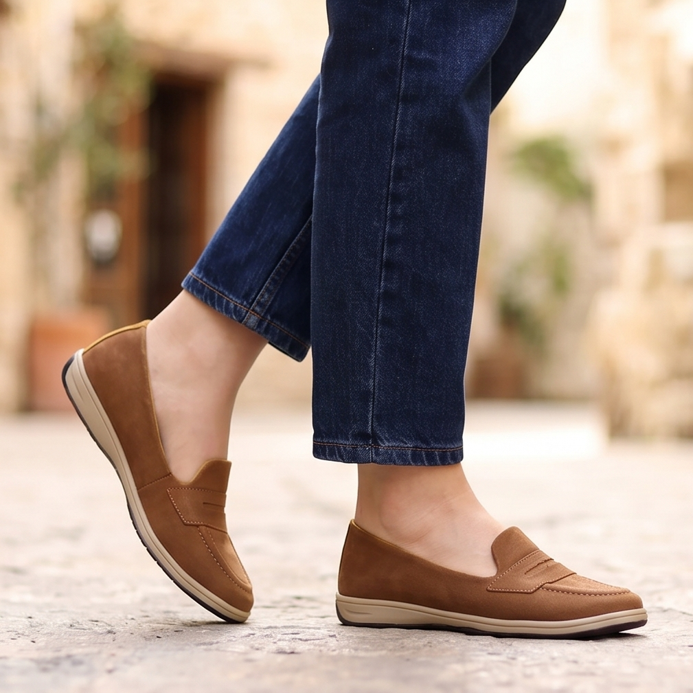 Mocasines de Cuerina con Suela Sperry — Modelo Lisboa
