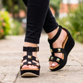 Sandalias de Plataforma con Tachuelas — Modelo Anahi