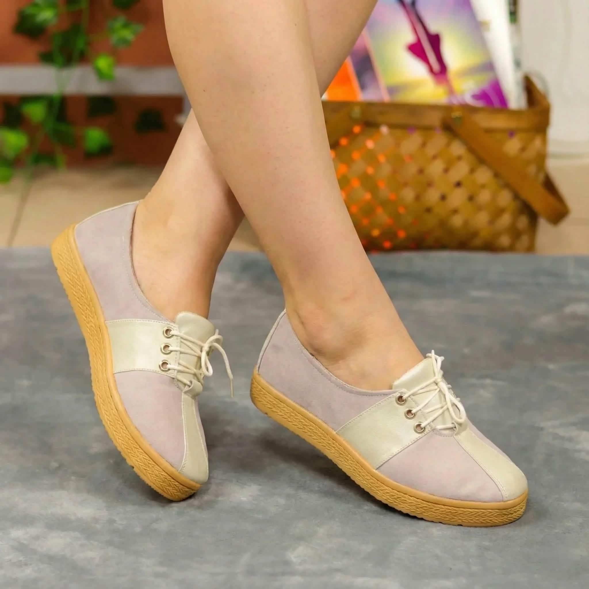 Zapatos Oxford con Cordones — Modelo Mariela