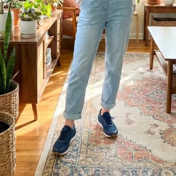 Tenis de Malla Tejida con Cordones — Modelo Riviera