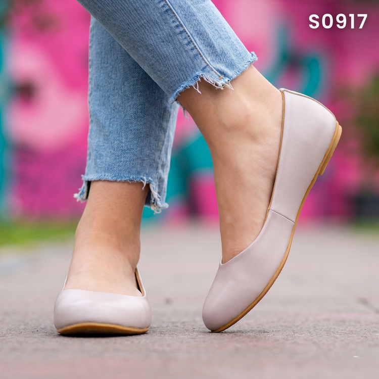 Flats Cerrados de Puntera Redonda — Modelo Saida