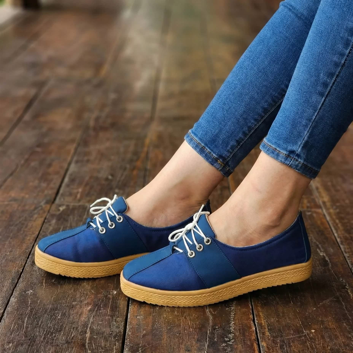 Zapatos Oxford con Cordones — Modelo Mariela
