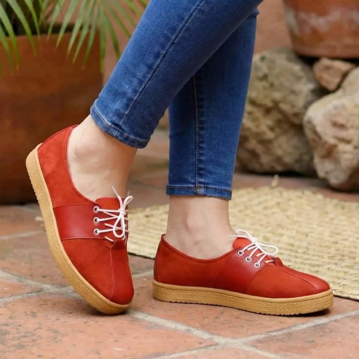 Zapatos Oxford con Cordones — Modelo Mariela