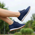 Tenis de Malla Tejida con Cordones — Modelo Riviera