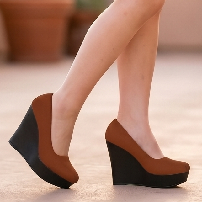Plataformas Cerradas de Tacón Alto — Modelo Reina